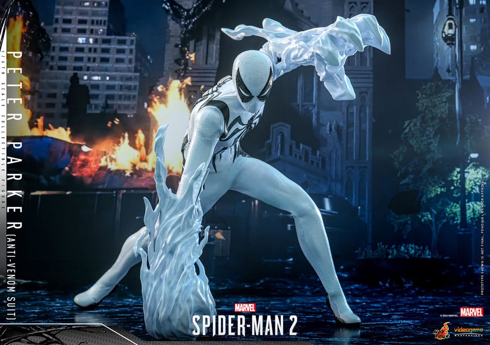 Spider-Man 2 Video Game Masterpiece Action Figure 1/6 Peter Parker (Anti-Venom Suit) 30 cm 4895228620408