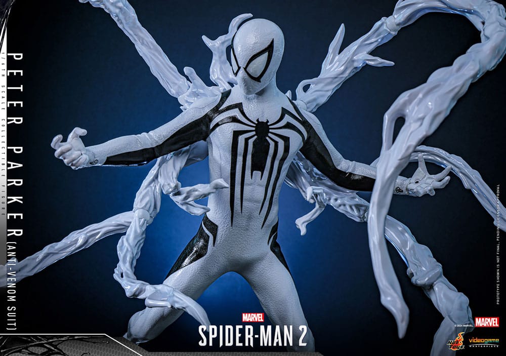 Spider-Man 2 Video Game Masterpiece Action Figure 1/6 Peter Parker (Anti-Venom Suit) 30 cm 4895228620408