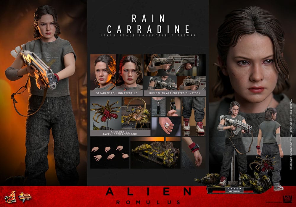 Alien: Romulus Movie Masterpiece Action Figure 1/6 Rain Carradine 26 cm 4895228620620