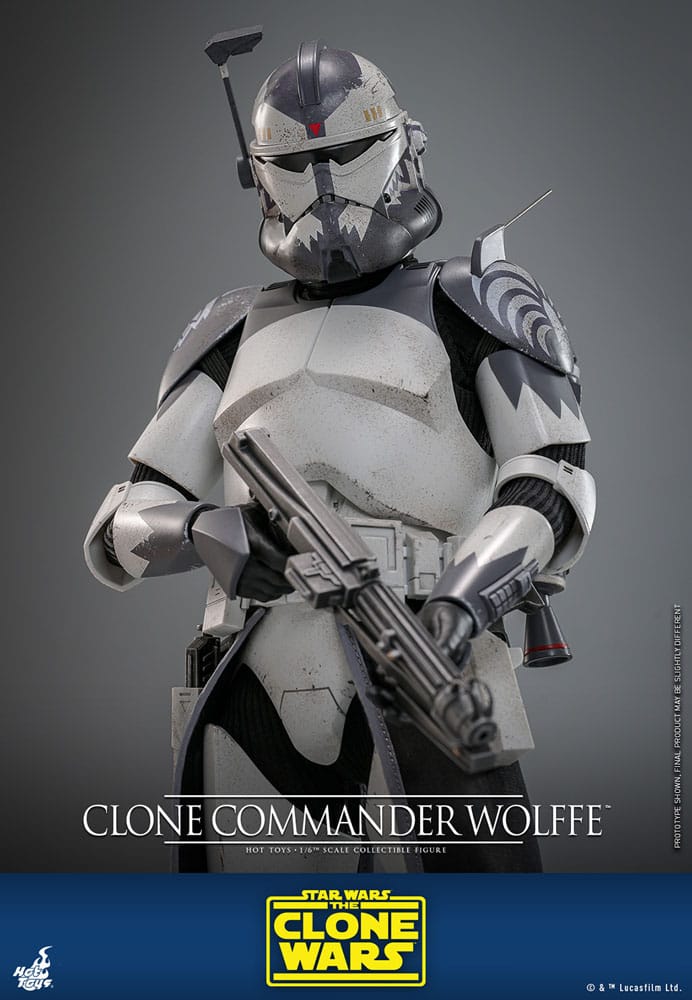 Star Wars: The Clone Wars Action Figure 1/6 Clone Commander Wolffe 30 cm 4895228620491