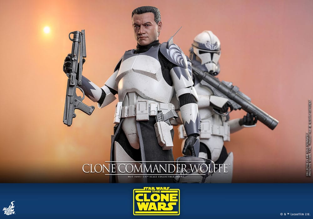 Star Wars: The Clone Wars Action Figure 1/6 Clone Commander Wolffe 30 cm 4895228620491