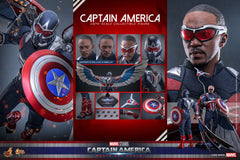 Captain America: Brave New World Movie Masterpiece Action Figure 1/6 Captain America 30 cm 4895228620309