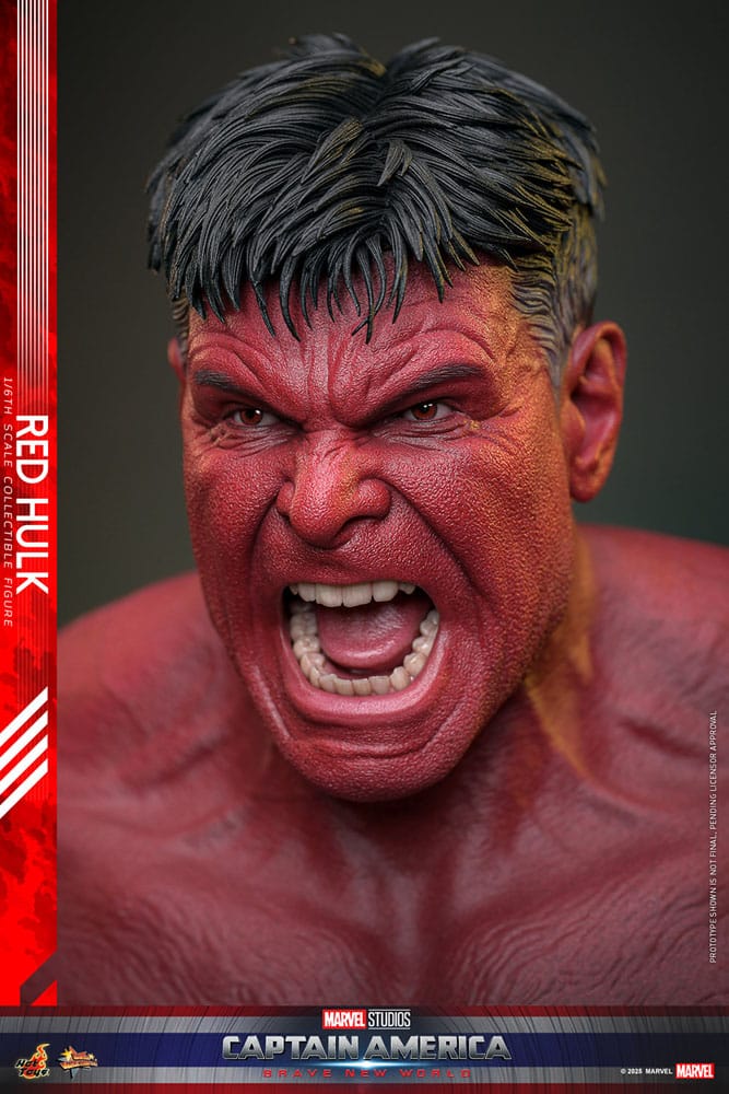 Captain America: Brave New World Movie Masterpiece Action Figure 1/6 Red Hulk 47 cm 4895228621276