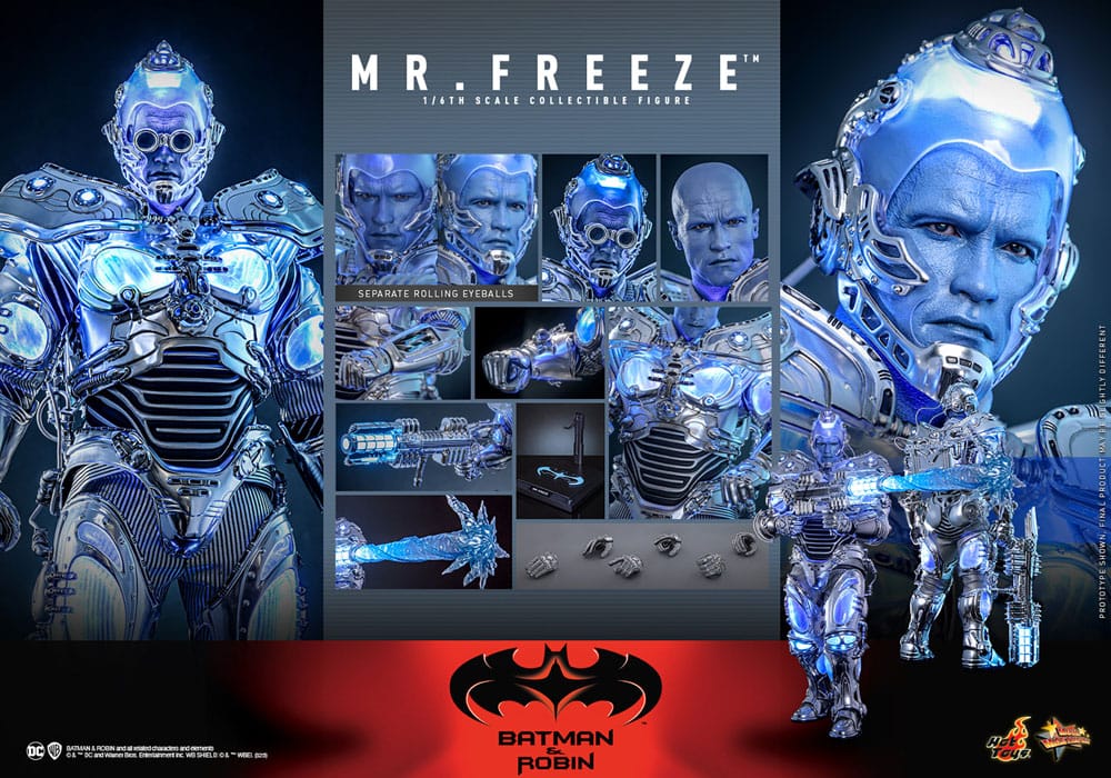 Batman & Robin Movie Masterpiece Action Figure 1/6 Mr. Freeze 33 cm 4895228621290