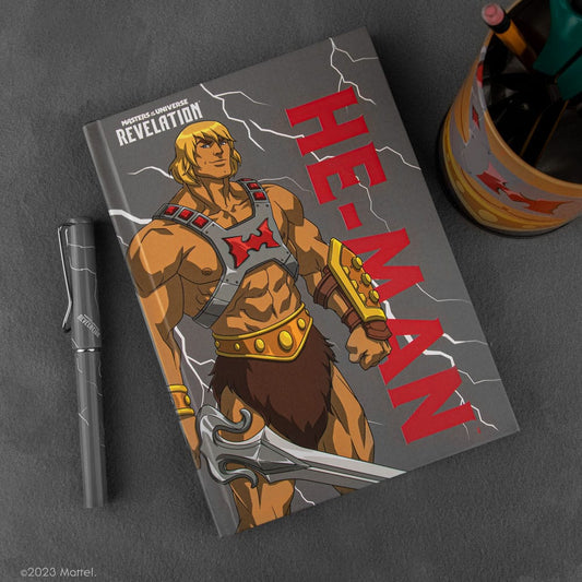 Masters of the Universe - Revelation: He-Man Thunder Deluxe Notebook Set (notebook + pen) 4895205609952