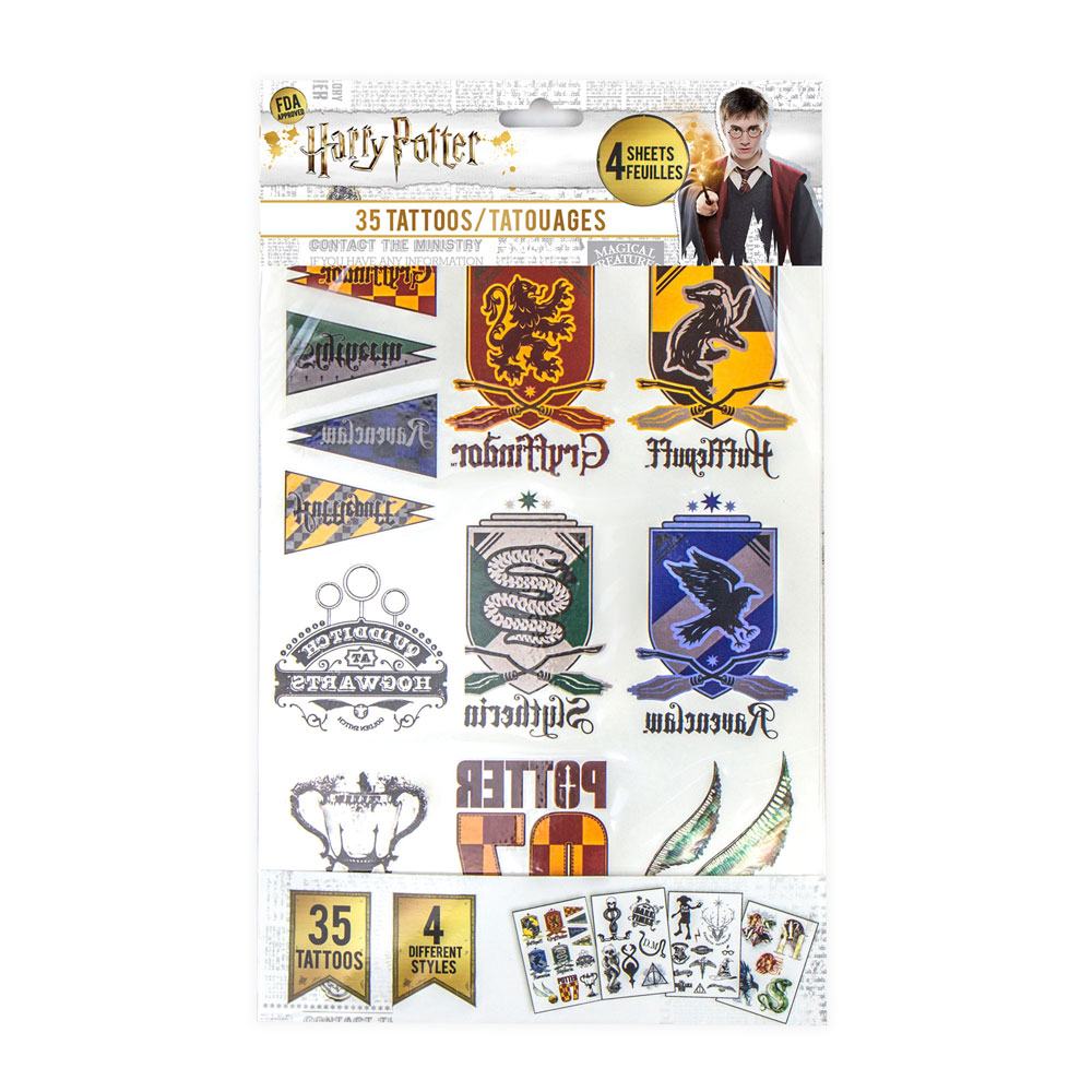 Harry Potter Temporary Tattoos Set 4895205601659