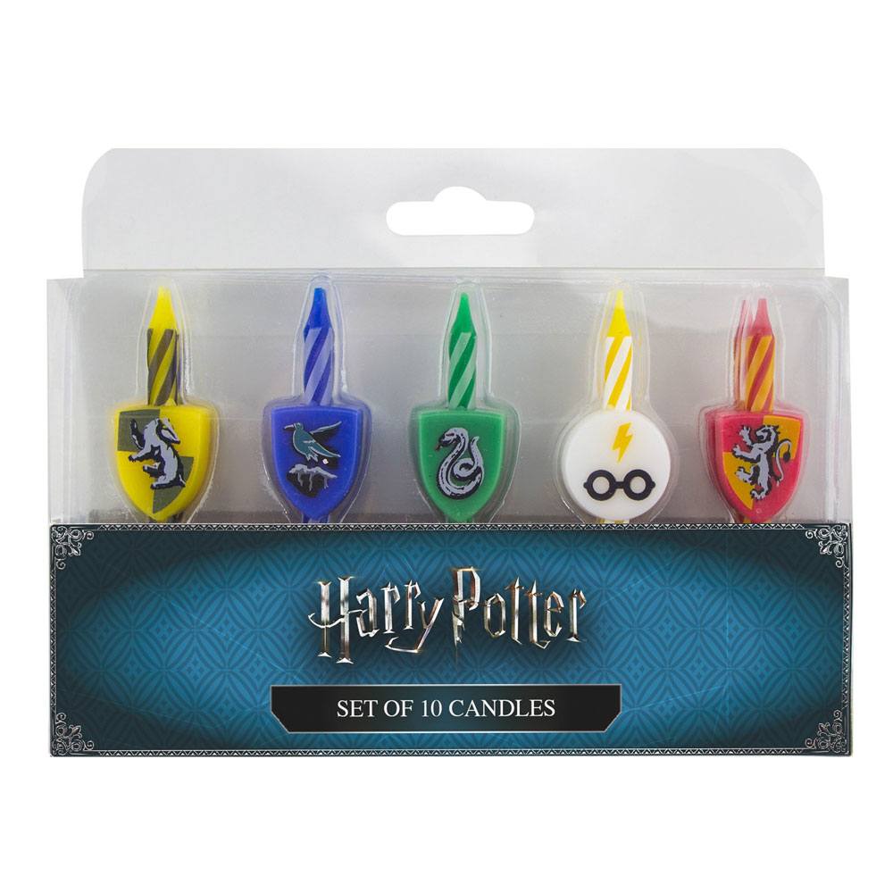 Harry Potter Birthday Candle 10-Pack Logos 4895205600133