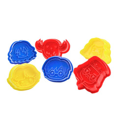 Harry Potter Cookie Cutter / Cookie Stamp 6-Pack Kawaii 4895205601284