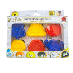 Harry Potter Cookie Cutter / Cookie Stamp 6-Pack Kawaii 4895205601284