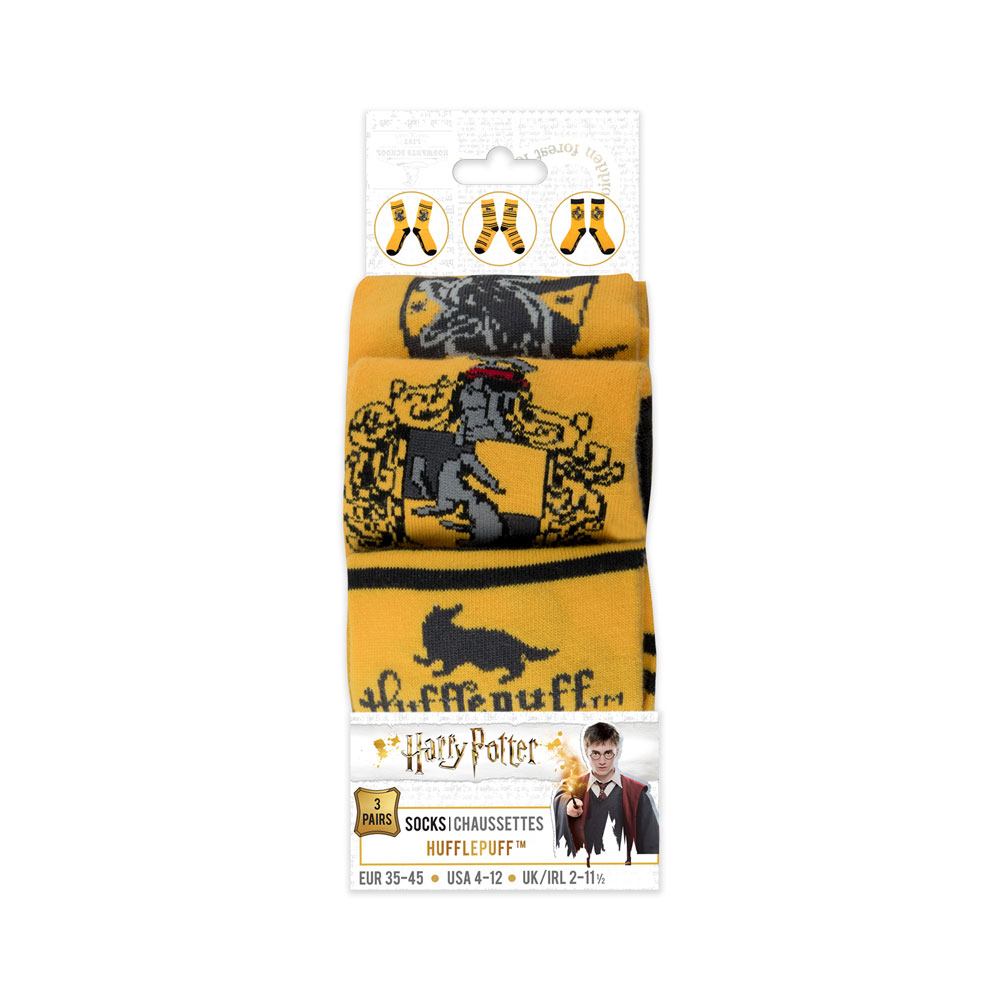 Harry Potter Socks 3-Pack Hufflepuff 4895205602731