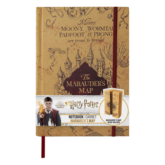 Harry Potter Notebook A5 Marauder's Map 4895205605534