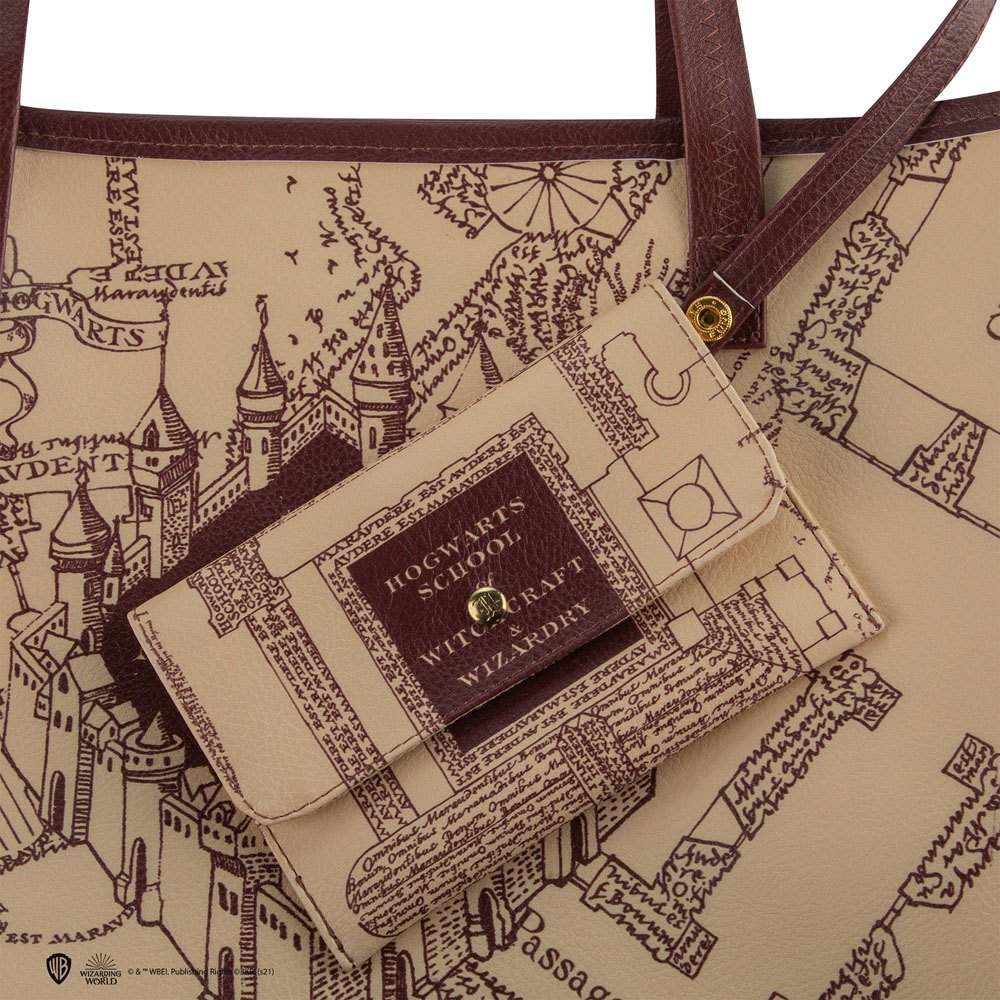 Harry Potter Shopping Bag & Pouch Marauder's Map 4895205606357