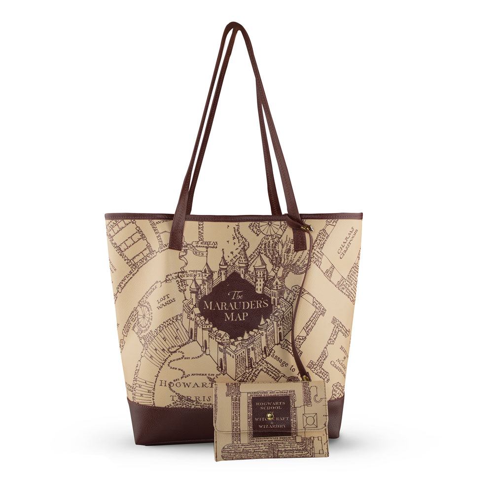 Harry Potter Shopping Bag & Pouch Marauder's Map 4895205606357