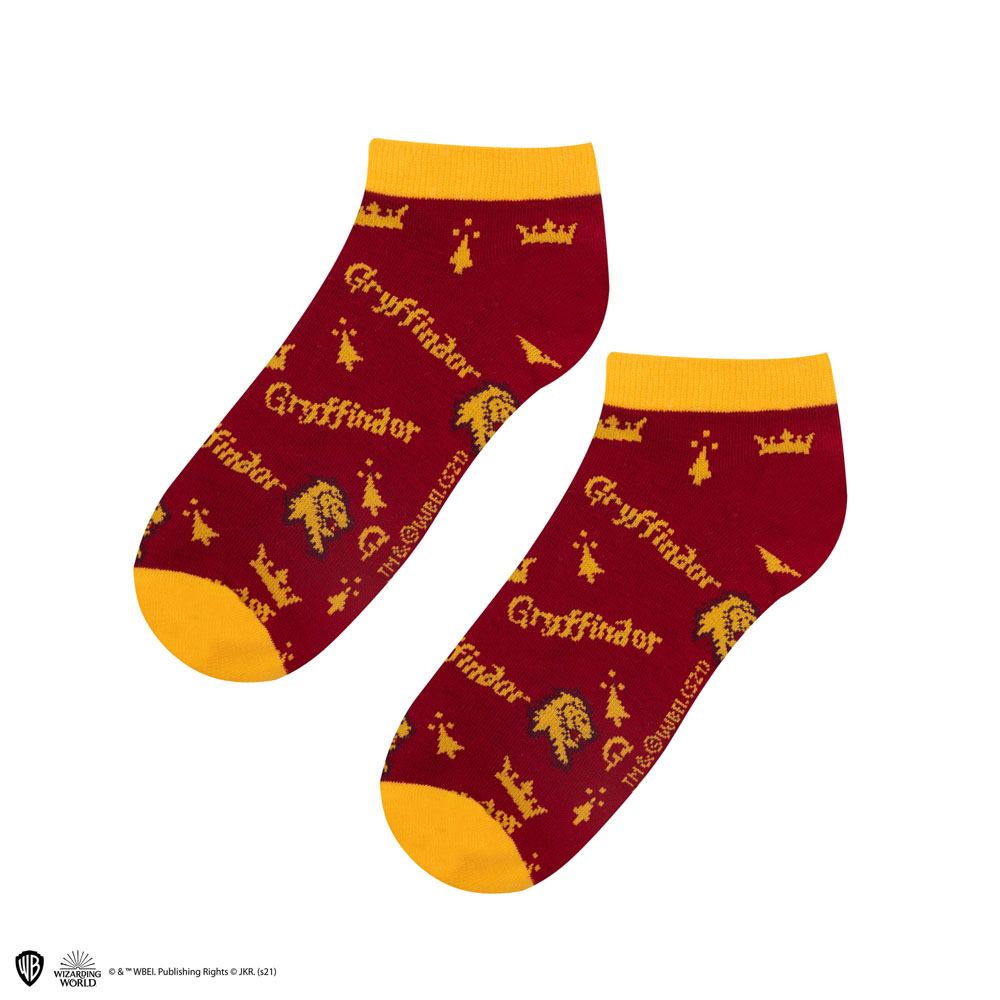 Harry Potter Ankle Socks 3-Pack Gryffindor 4895205606623