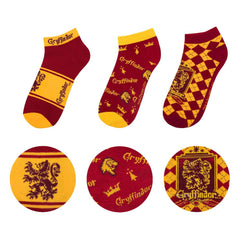 Harry Potter Ankle Socks 3-Pack Gryffindor 4895205606623