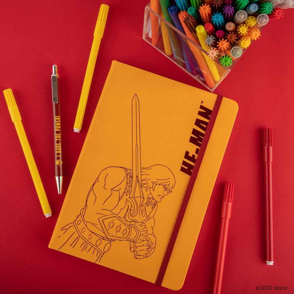 Masters of the Universe - Revelation: He-Man Notebook Set (notebook + pen) 4895205609914