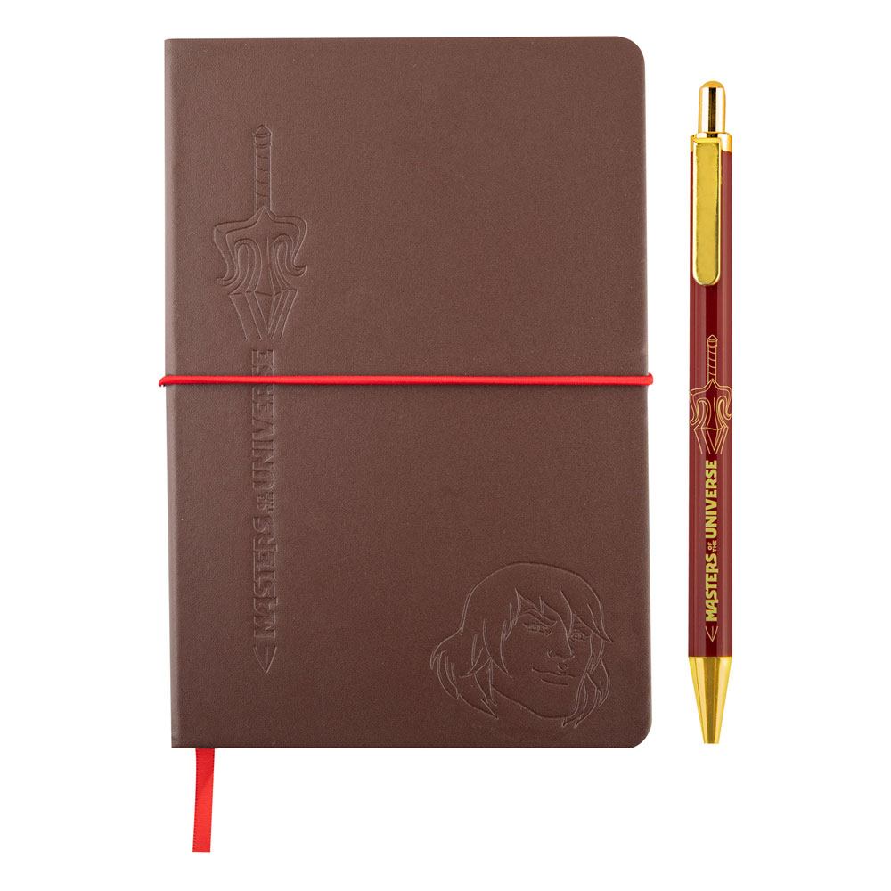 Masters of the Universe - Revelation: Notebook Set (notebook + pen) He-Man with Sword 4895205609945