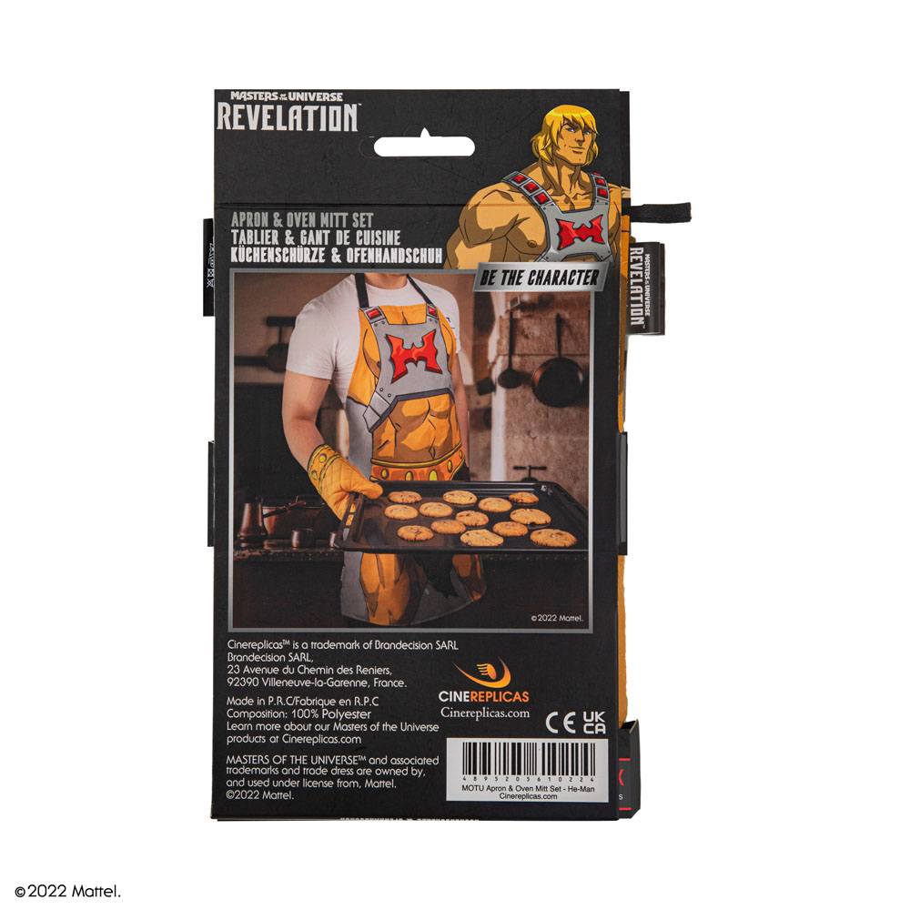 Masters of the Universe cooking apron with ov 4895205610224