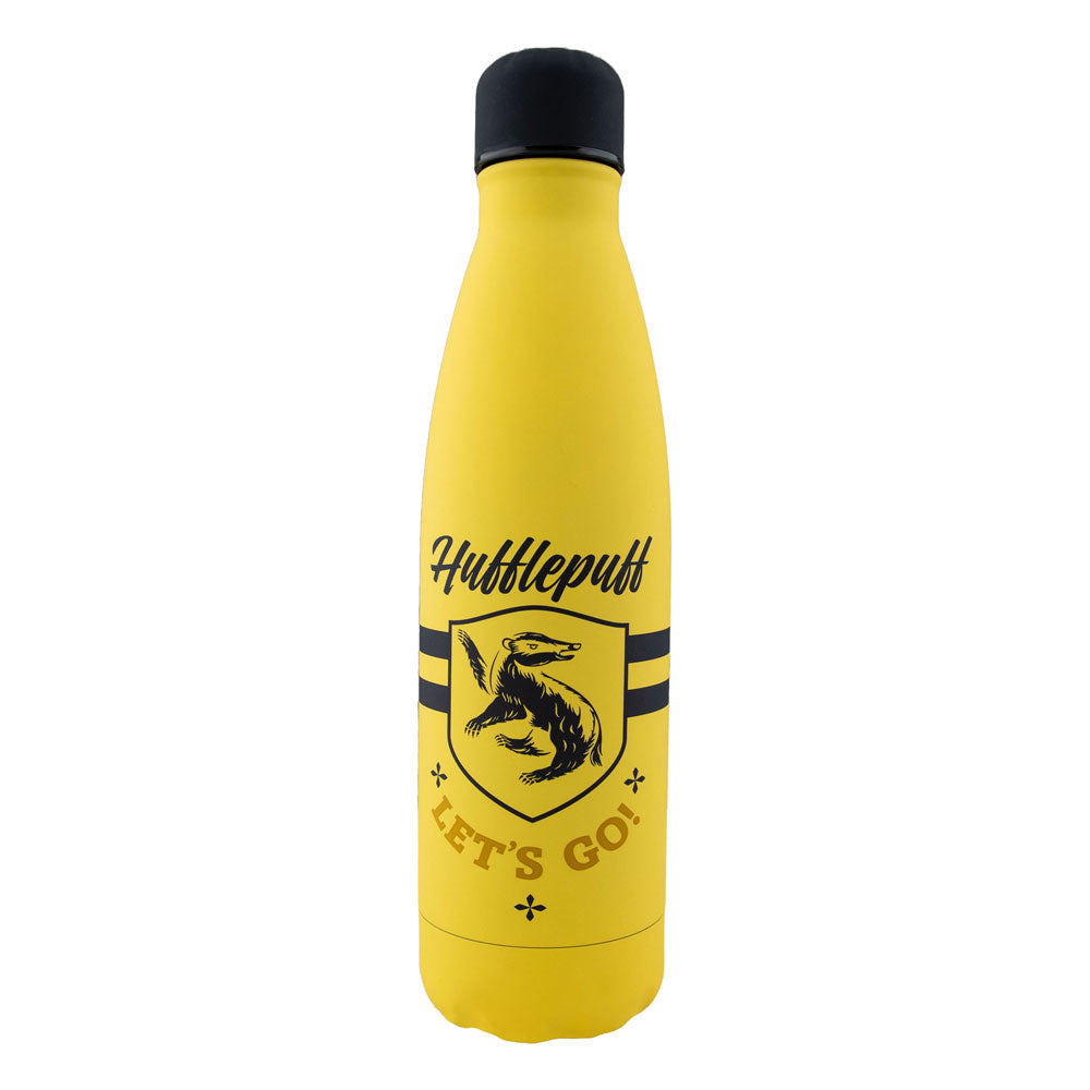 Harry Potter Thermo Water Bottle Hufflepuff Let's Go 4895205615144