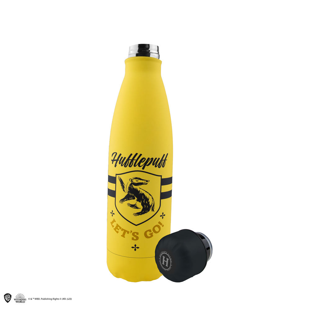 Harry Potter Thermo Water Bottle Hufflepuff Let's Go 4895205615144