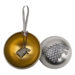 Game of Thrones tree ornment with Necklace Stark 4895205617223