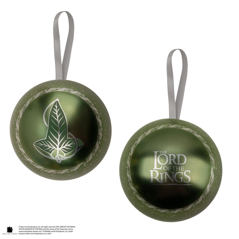 Lord of the Rings tree ornment with Brooch Lorien Leaf 4895205617148