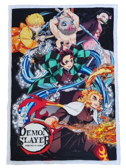 Demon Slayer: Kimetsu no Yaiba Fleece Blanket 100 x 150 cm 5904209614110