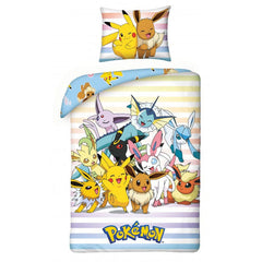 Pokémon Duvet Set Pikachu, Eevee & Friends 140 x 200 cm / 70 x 90 cm 5904209600601