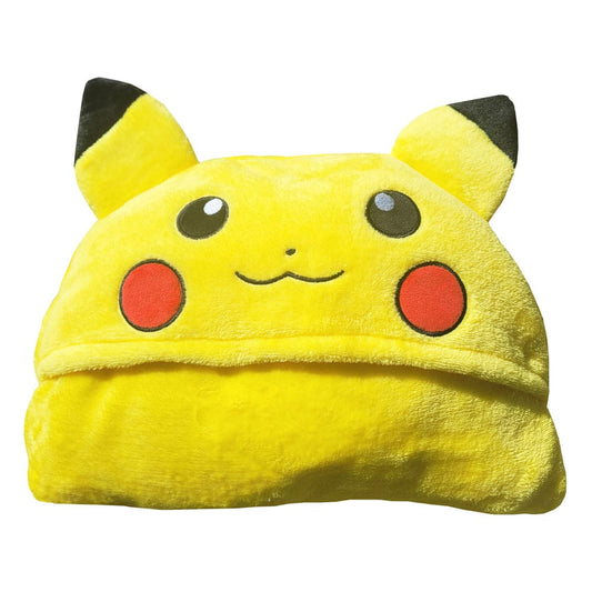 Pokémon Coral Hooded Blanket Pikachu 120 x 150 cm 5904209611584