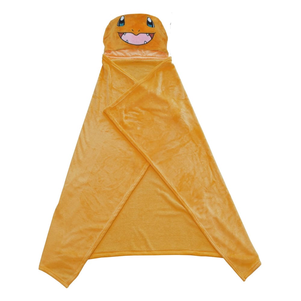 Pokémon Coral Hooded Blanket Charmander 120 x 150 cm 5904209611591