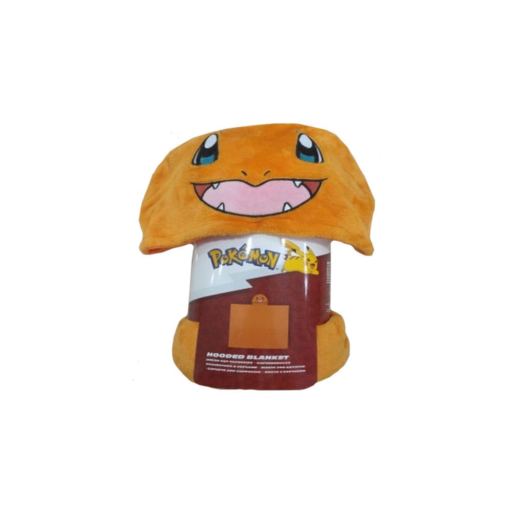 Pokémon Coral Hooded Blanket Charmander 120 x 150 cm 5904209611591