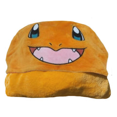 Pokémon Coral Hooded Blanket Charmander 120 x 150 cm 5904209611591