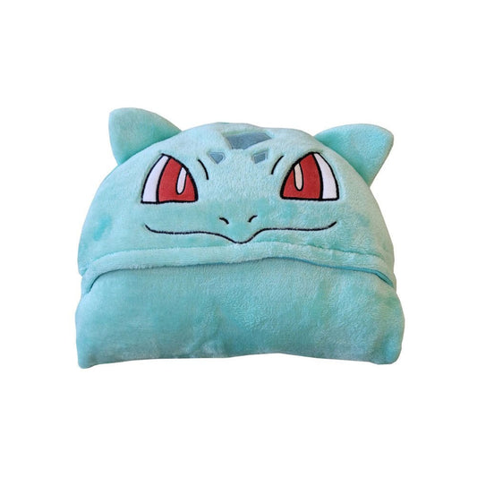 Pokémon Coral Hooded Blanket Bulbasaur 120 x 150 cm 5904209611614