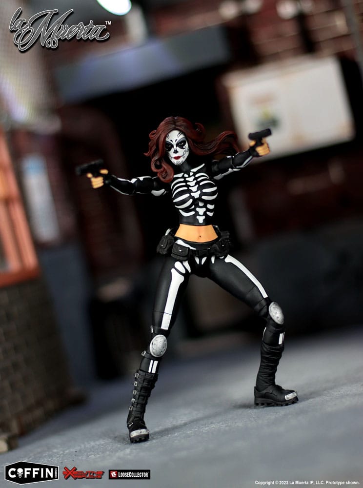 La Muerta Executive Replica Action Figure 1/12 La Muerta 15 cm 0614614989301