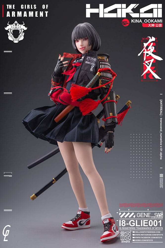 Original Character i8Toys x Gharliera Action Figure 1/6 The Girls of Armament Kina Ookami 28 cm 6971701454970