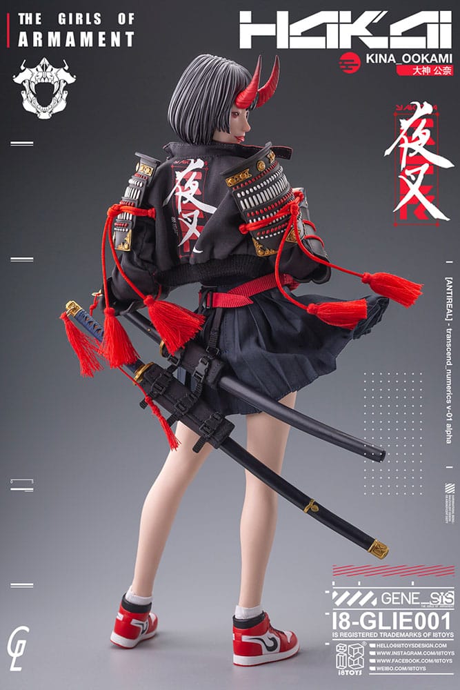 Original Character i8Toys x Gharliera Action Figure 1/6 The Girls of Armament Kina Ookami 28 cm 6971701454970