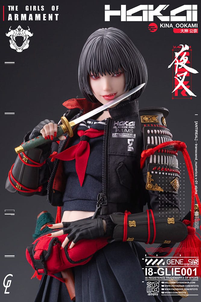 Original Character i8Toys x Gharliera Action Figure 1/6 The Girls of Armament Kina Ookami 28 cm 6971701454970