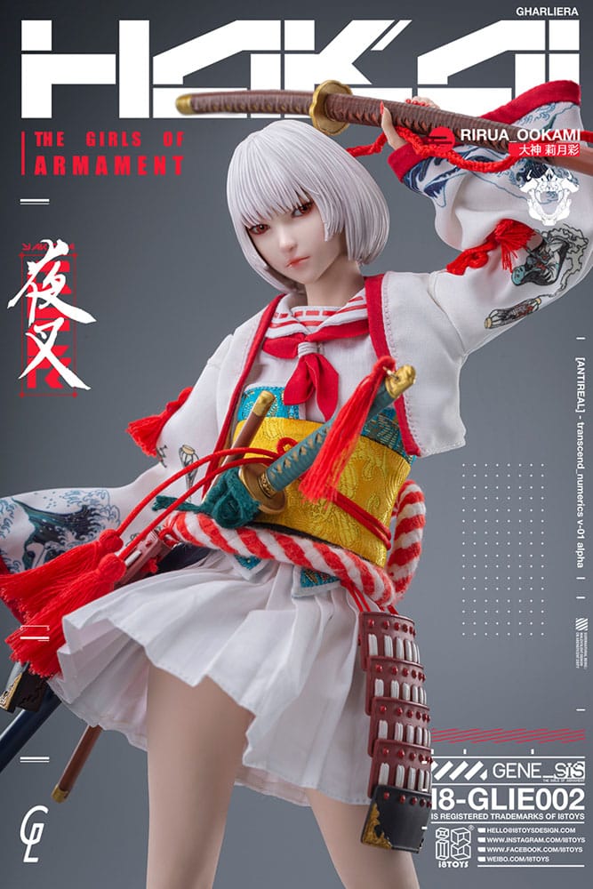 Original Character i8Toys x Gharliera Action Figure 1/6 The Girls of Armament Rirua Ookami 28 cm 6971701454987