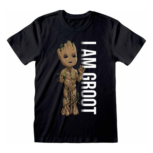 I Am Groot T-Shirt Portrait Size M 5056599706972