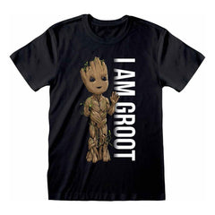 I Am Groot T-Shirt Portrait Size S 5056599706965