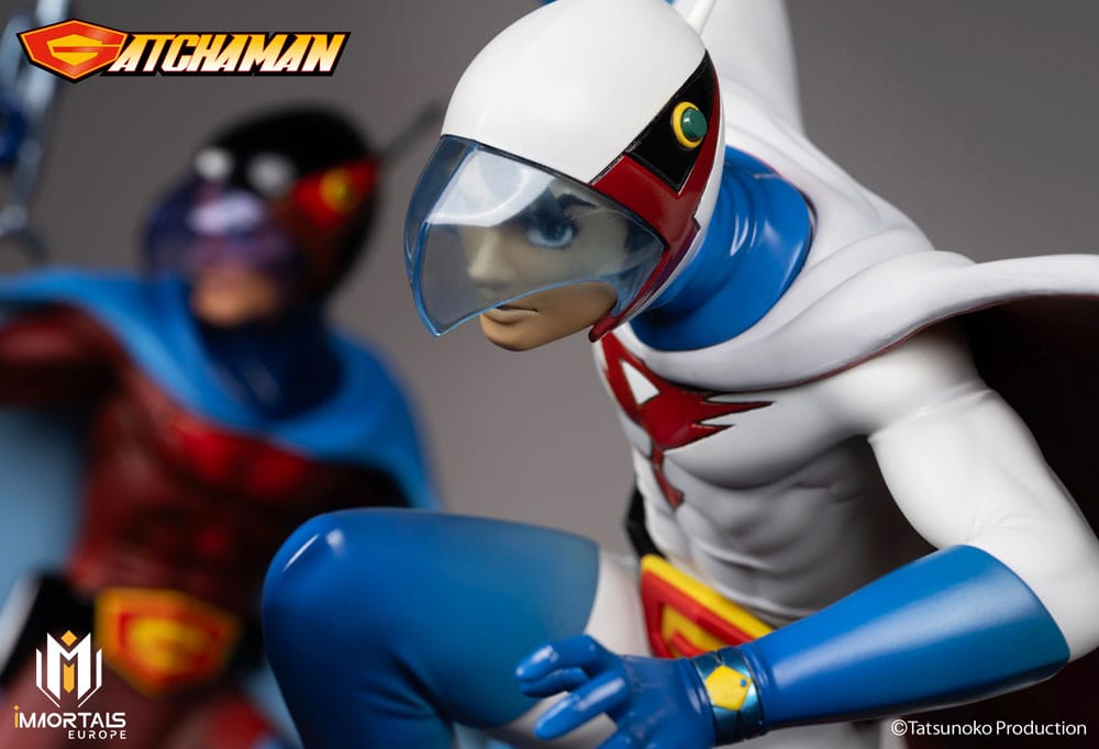 Gatchaman Amazing Art Collection Statue Ken the Eagle, The Leader of the Science Ninja Team 34 cm 3770010017127