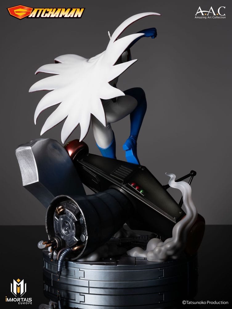 Gatchaman Amazing Art Collection Statue Ken the Eagle, The Leader of the Science Ninja Team 34 cm 3770010017127