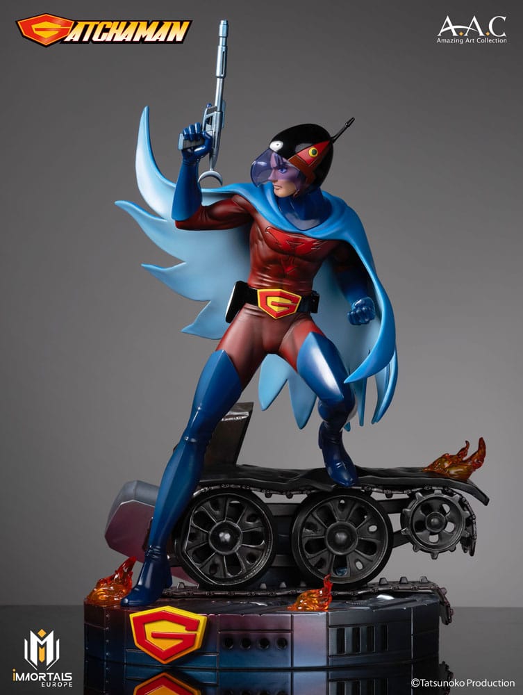 Gatchaman Amazing Art Collection Statue Joe the Condor, Expert in Shooting 34 cm 3770010017134