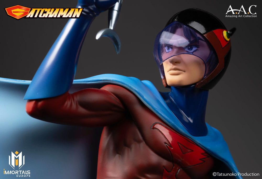 Gatchaman Amazing Art Collection Statue Joe the Condor, Expert in Shooting 34 cm 3770010017134