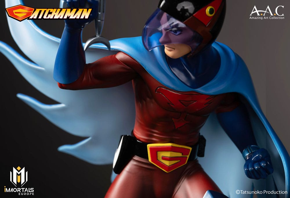 Gatchaman Amazing Art Collection Statue Joe the Condor, Expert in Shooting 34 cm 3770010017134