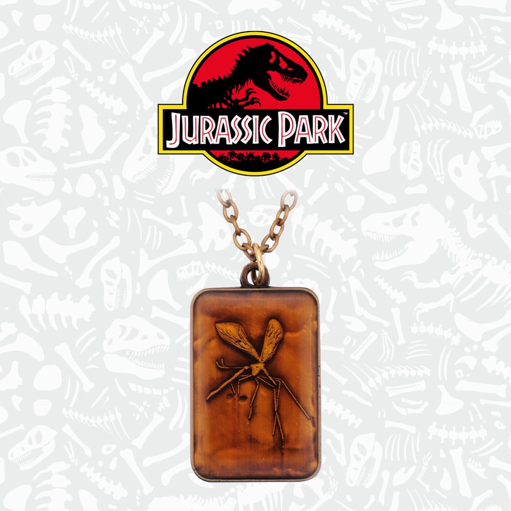 Jurassic Park Replika Necklace with amber pendant Limited Edtiton 5060948293433