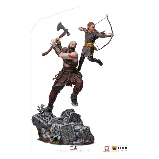 God of War BDS Art Scale Statue 1/10 Kratos & Atreus 34 cm 0609963128457