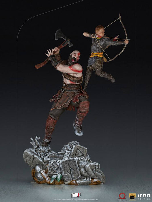 God of War BDS Art Scale Statue 1/10 Kratos & Atreus 34 cm 0609963128457