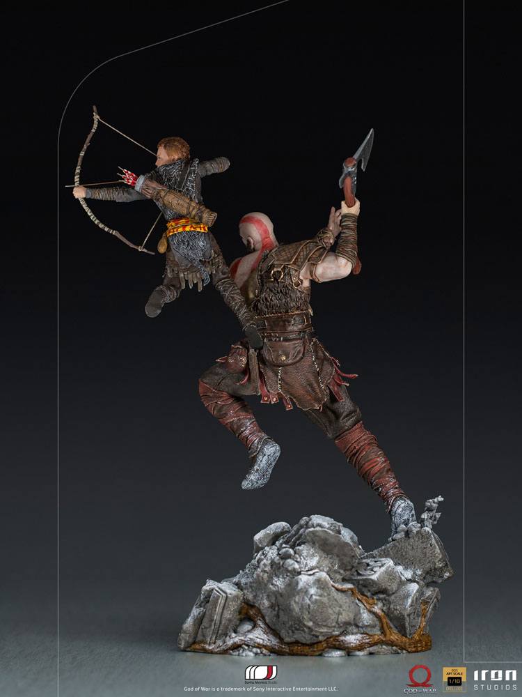 God of War BDS Art Scale Statue 1/10 Kratos & Atreus 34 cm 0609963128457