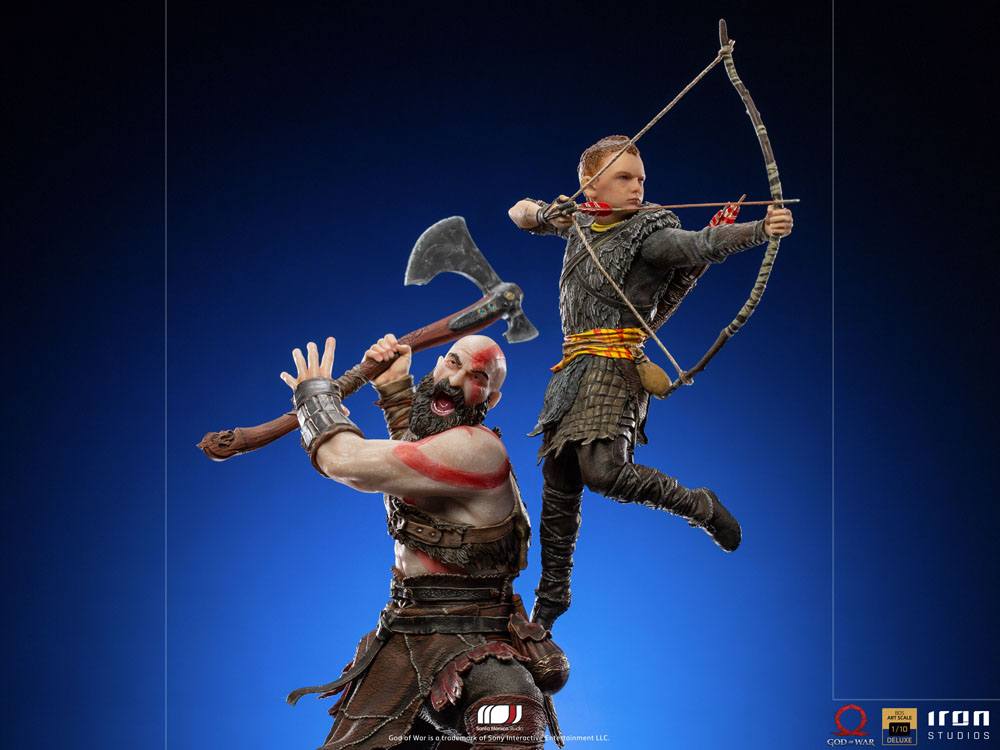 God of War BDS Art Scale Statue 1/10 Kratos & Atreus 34 cm 0609963128457